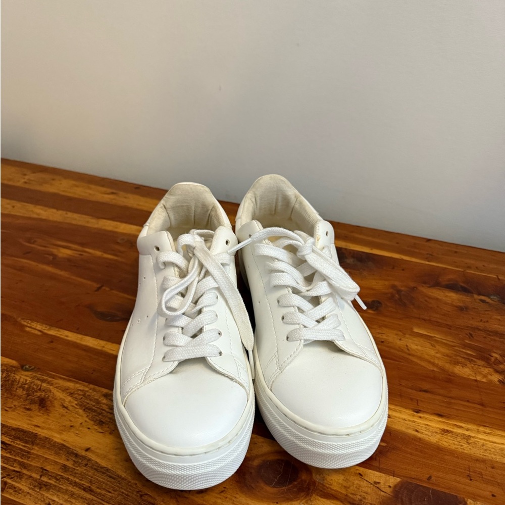 Alice + Olivia White Sneakers